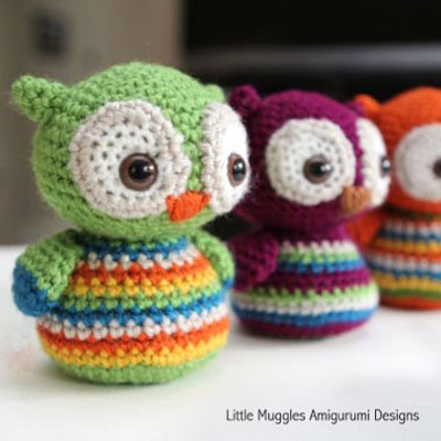 Baby amigurumi owl - free crochet pattern