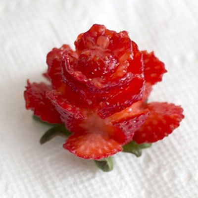 Strawberry roses